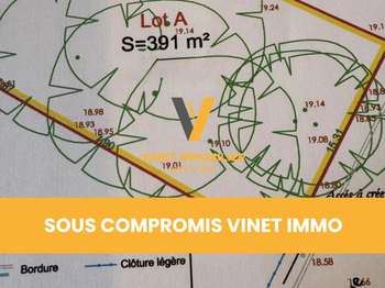 Vente Terrain 390 m&sup2;Montbert