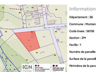 Vente de terrain