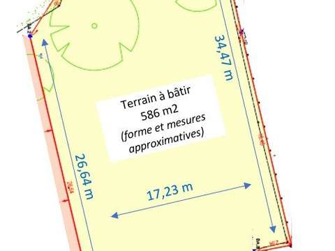 Vente de terrain