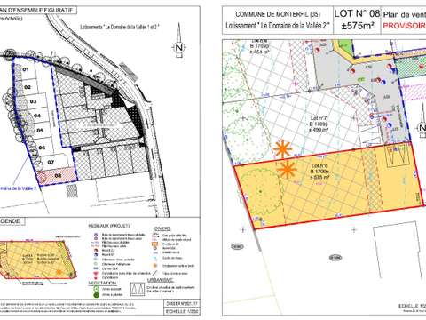 Vente de terrain Monterfil 35