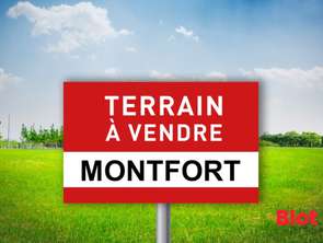 Vente Terrain 405 m&sup2;Montfort-sur-Meu