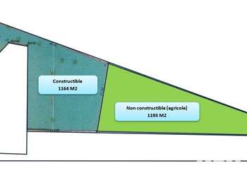 Vente Terrain 2357 m&sup2;Montgaillard