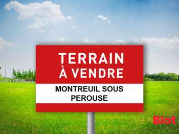 Vente Terrain 631 m&sup2;Montreuil-sous-Pérouse