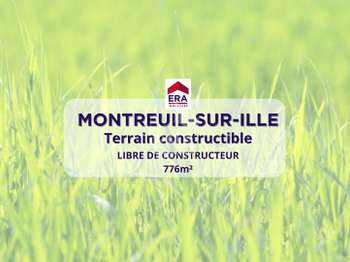 Vente Terrain 776 m&sup2;Montreuil-sur-Ille