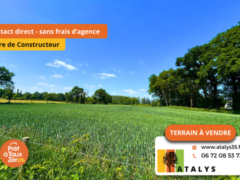 Vente de terrain Montreuil-sur-Ille 35