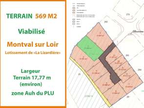 Vente Terrain 569 m&sup2;Montval-sur-Loir