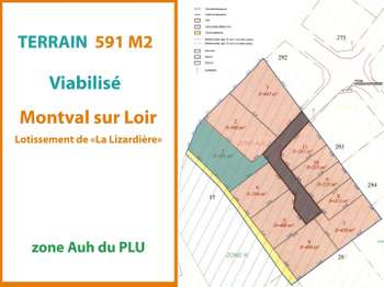 Vente de terrain Montval-sur-Loir 72