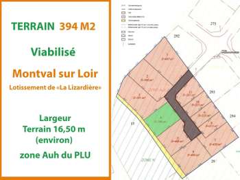 Vente de terrain Montval-sur-Loir 72