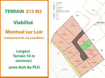 Vente de terrain Montval-sur-Loir 72