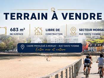 Vente Terrain 683 m&sup2;Morgat