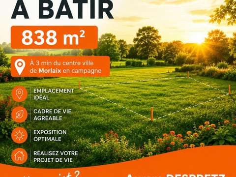 Vente de terrain Morlaix 29