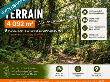 Vente Terrain 4092 m&sup2;Morlaix