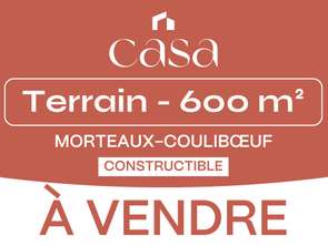 Vente Terrain 600 m&sup2;Morteaux-Couliboeuf