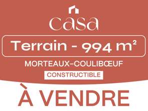 Vente Terrain 994 m&sup2;Morteaux-Couliboeuf