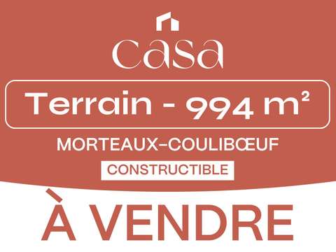 Vente de terrain Morteaux-Couliboeuf 14