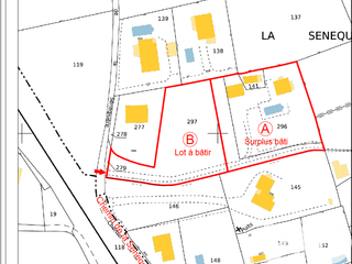 Vente de terrain