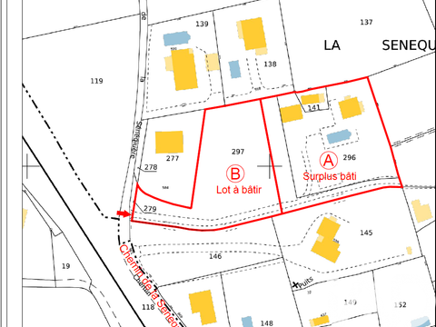 Vente de terrain