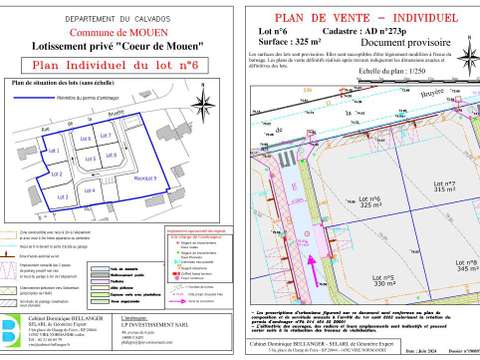 Vente de terrain Mouen 14