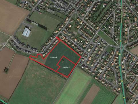 Vente de terrain Moult 14