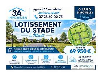 Vente Terrain 378 m&sup2;Moult