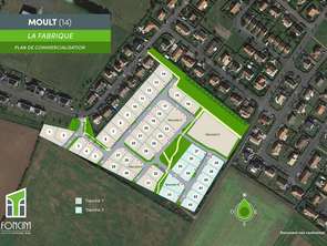 Vente Terrain 463 m&sup2;Moult-Chicheboville