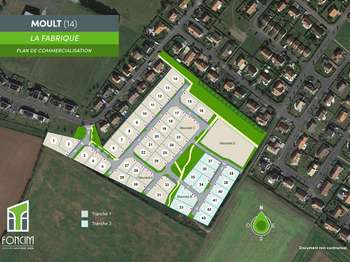 Vente Terrain 478 m&sup2;Moult-Chicheboville