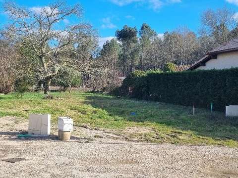 Vente de terrain Moustey 40