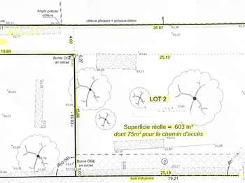 Vente de terrain Mûrs-Erigné 49