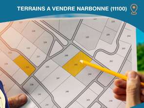 Vente Terrain 349 m&sup2;Narbonne