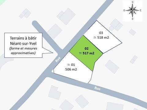 Vente de terrain Néant-sur-Yvel 56