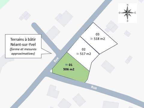 Vente de terrain Néant-sur-Yvel 56