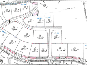 Vente Terrain 1071 m&sup2;Neau