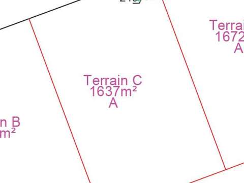 Vente de terrain