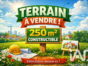 Vente Terrain 250 m&sup2;Nîmes