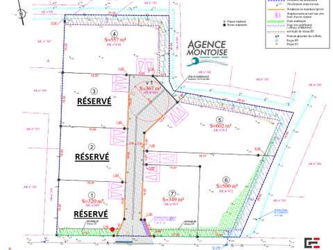 Vente de terrain
