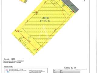Vente de terrain