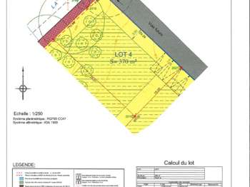 Vente de terrain
