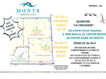 Vente de terrain Notre-Dame-de-Monts 85
