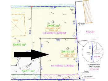 Vente de terrain