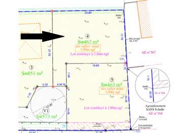 Vente de terrain
