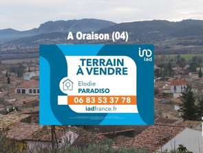 Vente Terrain 492 m&sup2;Oraison
