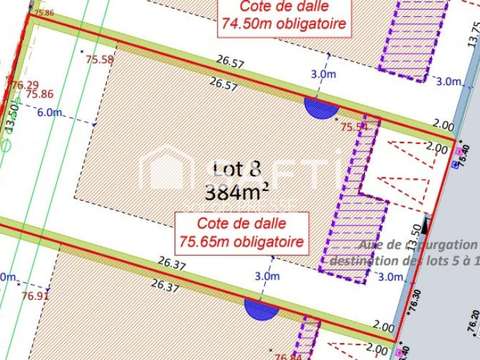 Vente de terrain
