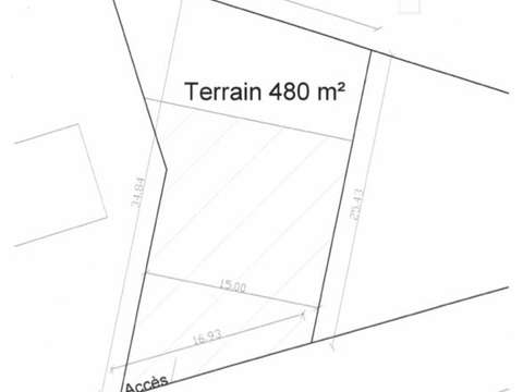 Vente de terrain