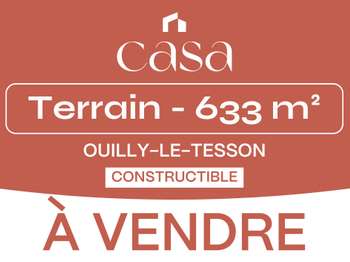Vente Terrain 633 m&sup2;Ouilly-le-Tesson