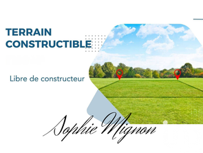 Vente Terrain 619 m&sup2;Parentis-en-Born