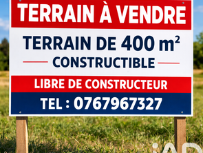 Vente Terrain 401 m&sup2;Parentis-en-Born