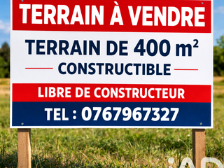 Vente de terrain