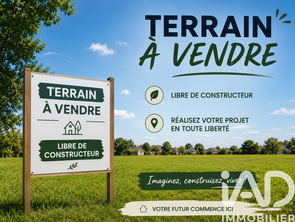Vente Terrain 619 m&sup2;Parentis-en-Born