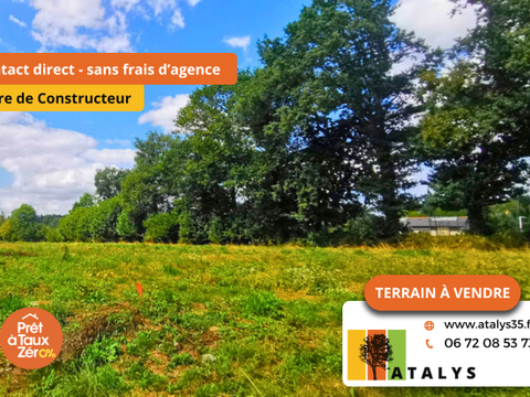 Vente de terrain Parthenay-de-Bretagne 35