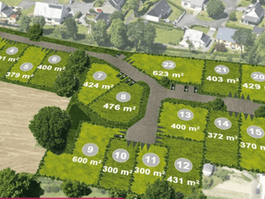 Vente Terrain 371 m&sup2;Péaule